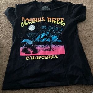 Kids Joshua Tree Graphic Tee - Black
